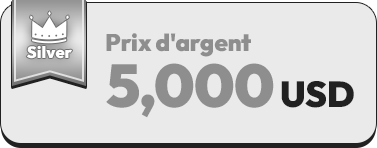 Prix d'argent : 5 000 USD