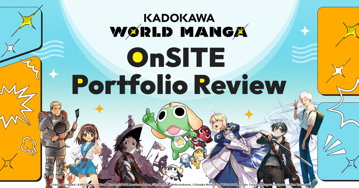 KADOKAWA WORLD MANGA OnSITE Portfolio Review